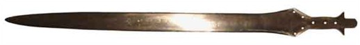 One of Neil Burridge's Replica Bronze Age Swords One of Neil Burridge's Replica Bronze Age Swords