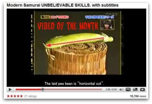Youtube vid of the Month