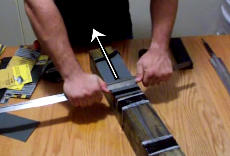 Sharpening swords the EASY way