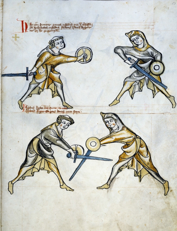 One of the earliest known surviving sword manuals