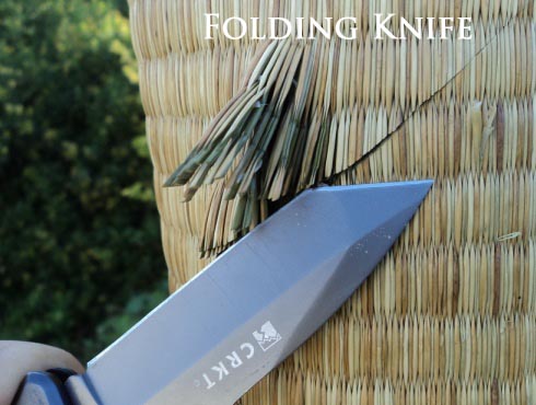 Folding Knife vs Tatami