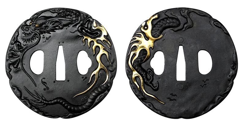 Ryujin Dragon Tsuba