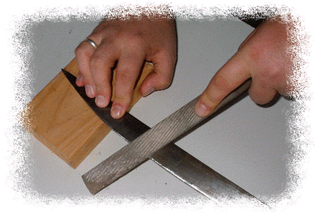 Sharpening a Samurai Sword by Hand 